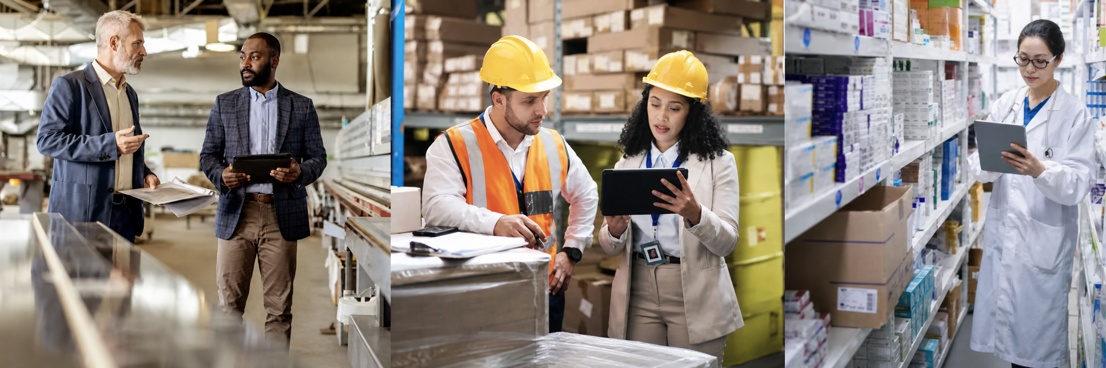 Owners and professionals working in manufacturing, logistics, field service, and healthcare settings